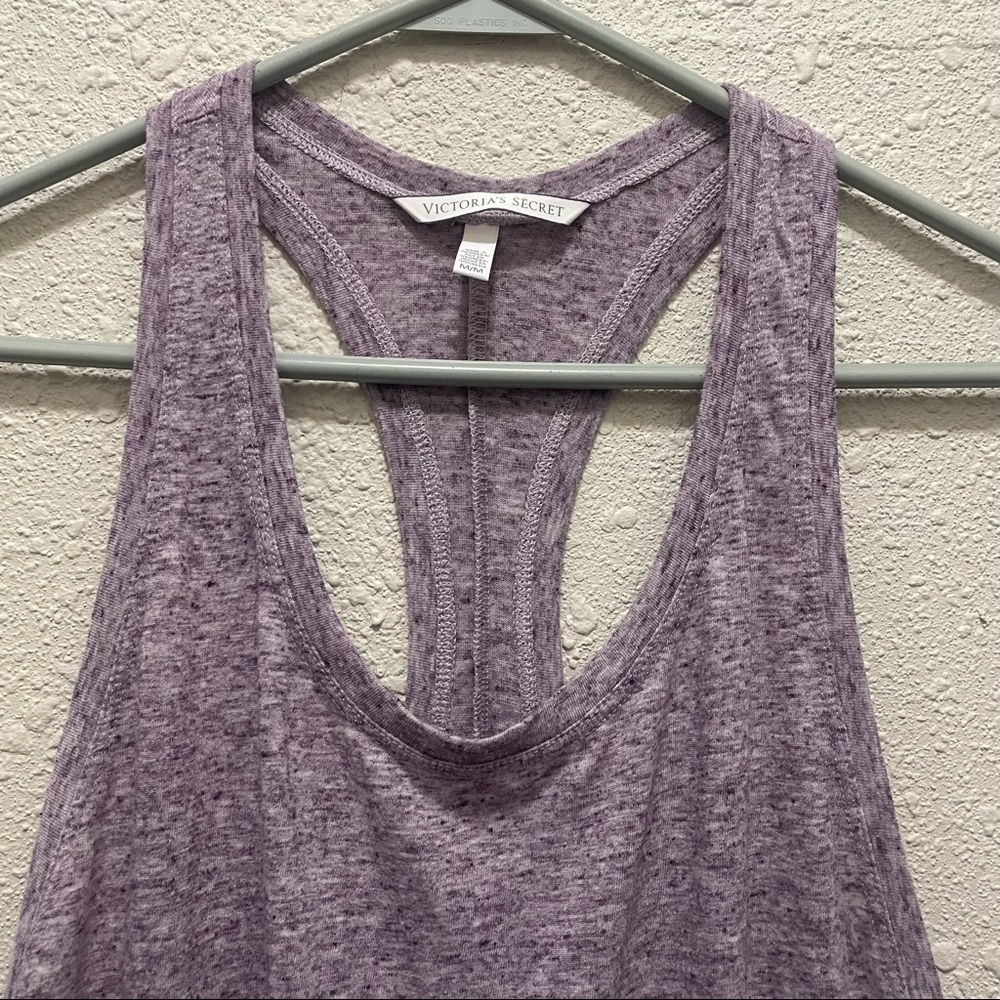Victoria Secret Purple Racerback Tank Top - Picture 4 of 7